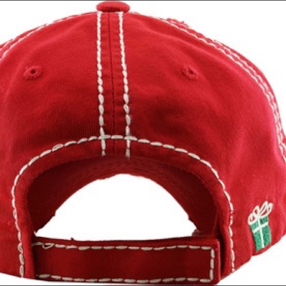 MERRY CHRISTMAS Y'ALL WASHED VINTAGE BALLCAP - Picture 10 of 12